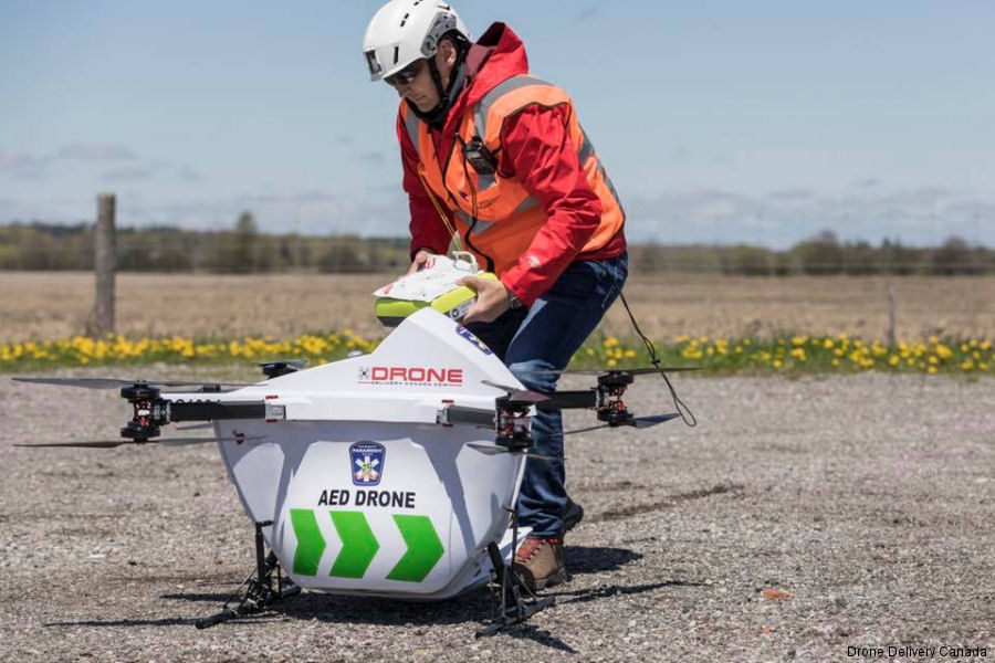 Drone Delivery Canada Contracted by Edmonton Airport