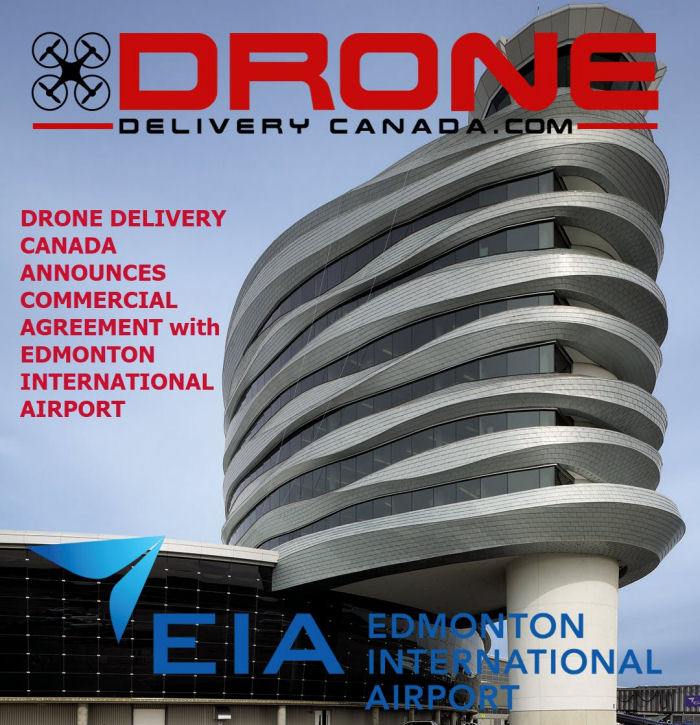 Drone Delivery Canada Contracted by Edmonton Airport