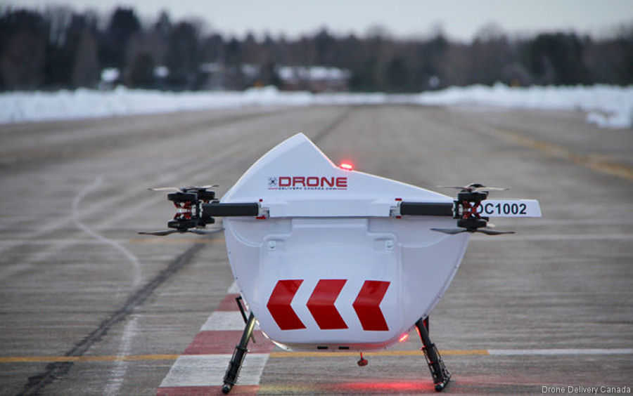 Drone Delivery Canada Contracted in Milton Ontario