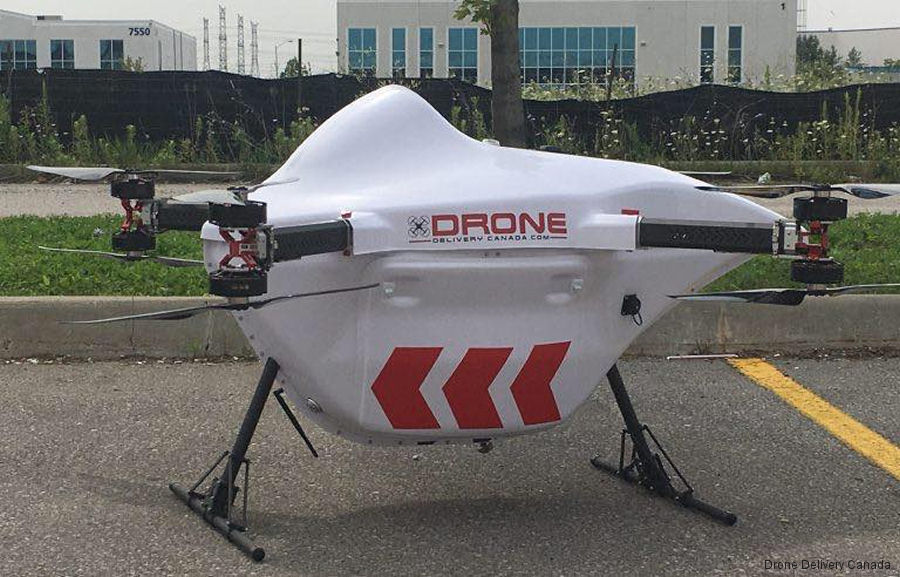 Drone Delivery Canada Contracted in Vaughan Ontario