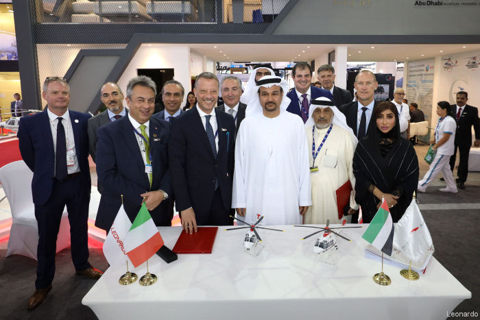 Abu Dhabi Aviation Orders AW139 and AW169