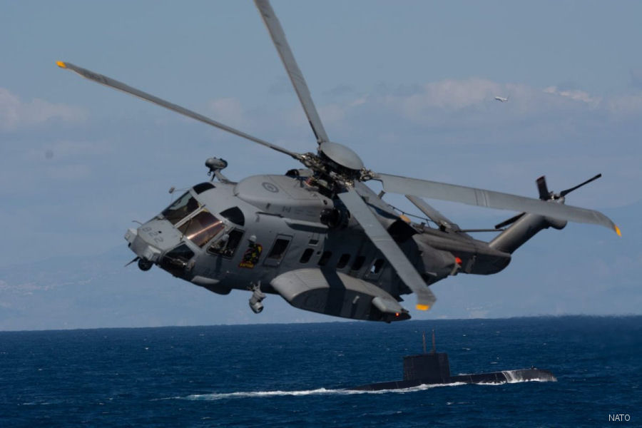 CH-148 Cyclone in NATO Antisubmarine Exercise