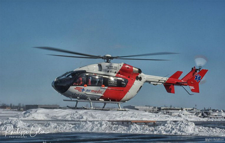 Quebec’ Airmedic Set to Receive Three EC145e