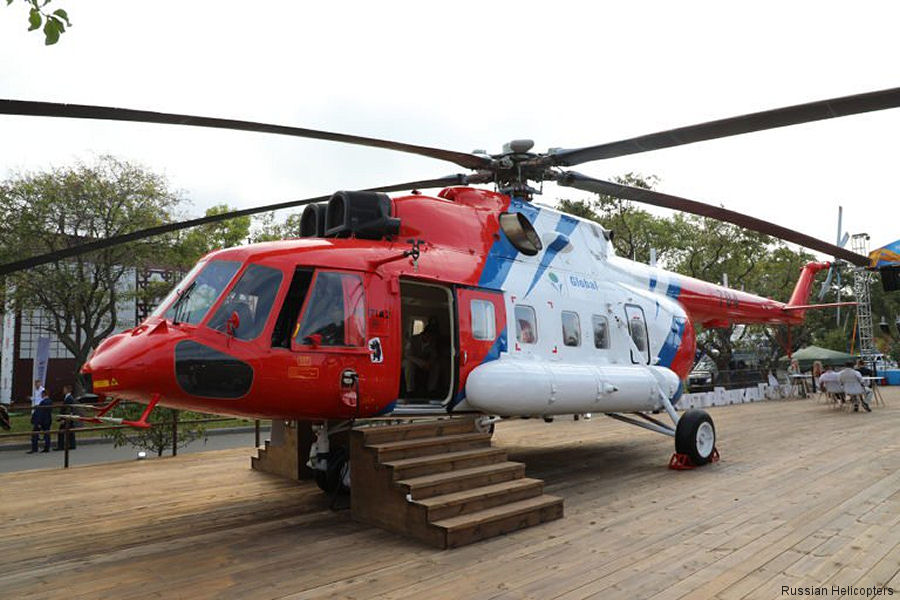 Mi-171A2 and Ka-226T at Eastern Economic Forum