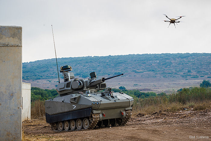 Elbit MAGNI Micro-Drone for Mobile Forces