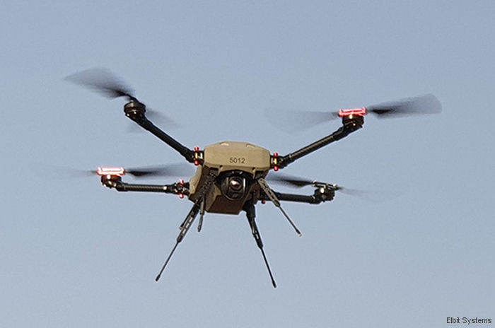 Elbit MAGNI Micro-Drone for Mobile Forces