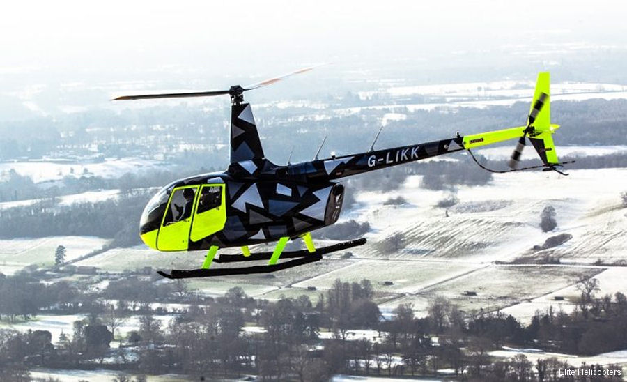 Elite Helicopters Adds R66 for Pilot Courses