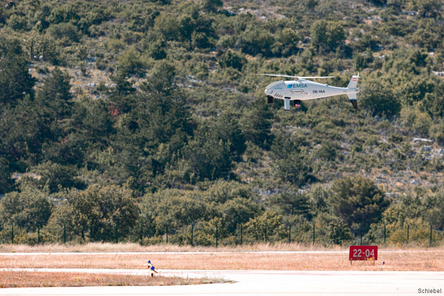 EMSA Extends Coast Guard Camcopter in Croatia