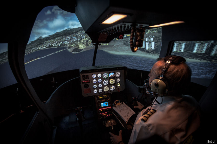 Entrol H01 FNPT II Simulator for Bell 206