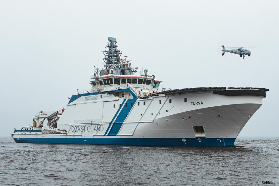 Camcopter Demonstration aboard Finland OPV Turva