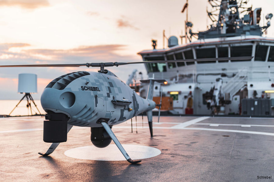 Camcopter Demonstration aboard Finland OPV Turva