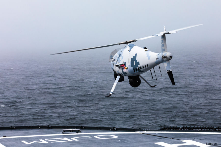 Camcopter Demonstration aboard Finland OPV Turva