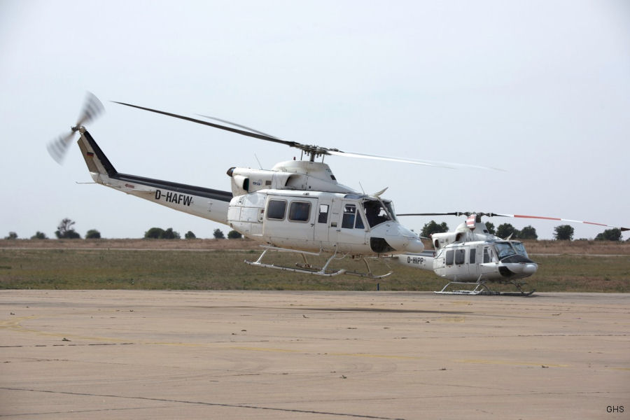 GHS Helicopters in Maiduguri Nigeria