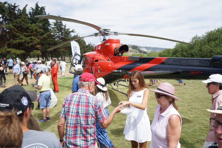 Airbus Exhibits VIP H125 in Chile