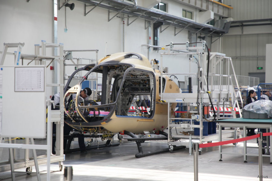 Chinese Assembly Line First H135