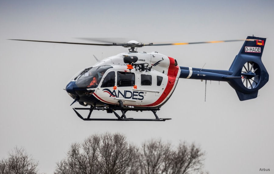 Second H145 Delivered to Peruvian Los Andes