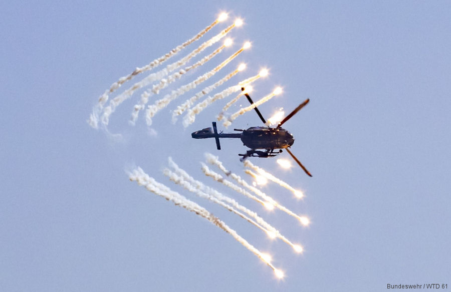 Flares Decoys Tested on German H145M