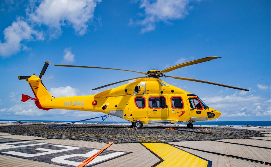 30000 Flight Hours for NHV’s H175 Helicopters