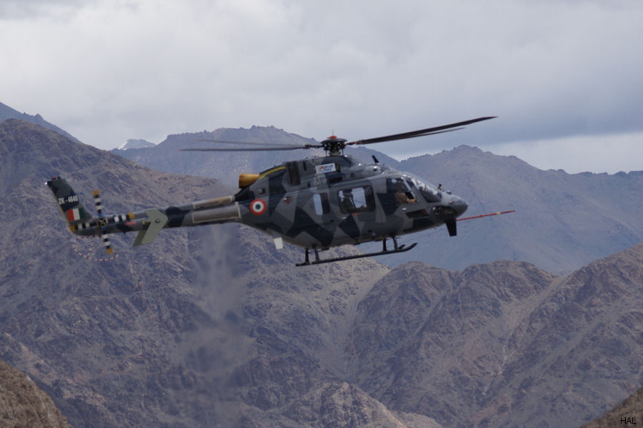 HAL LUH in High Weather Tests at Himalayas