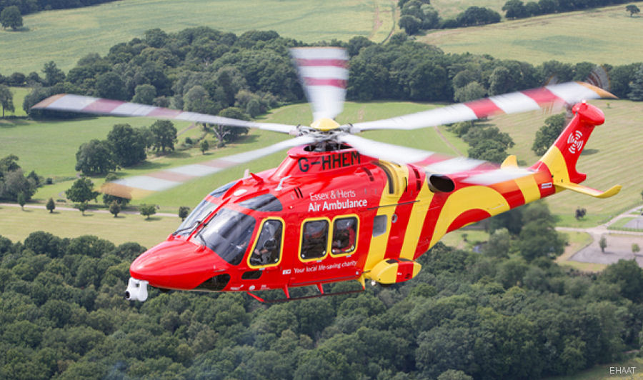 Essex & Herts Air Ambulance Carry Blood Supplies