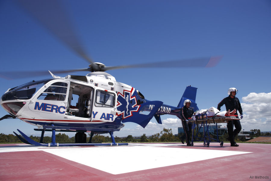Helicopter Ambulance for Blue Cross and Blue Shield of Alabama