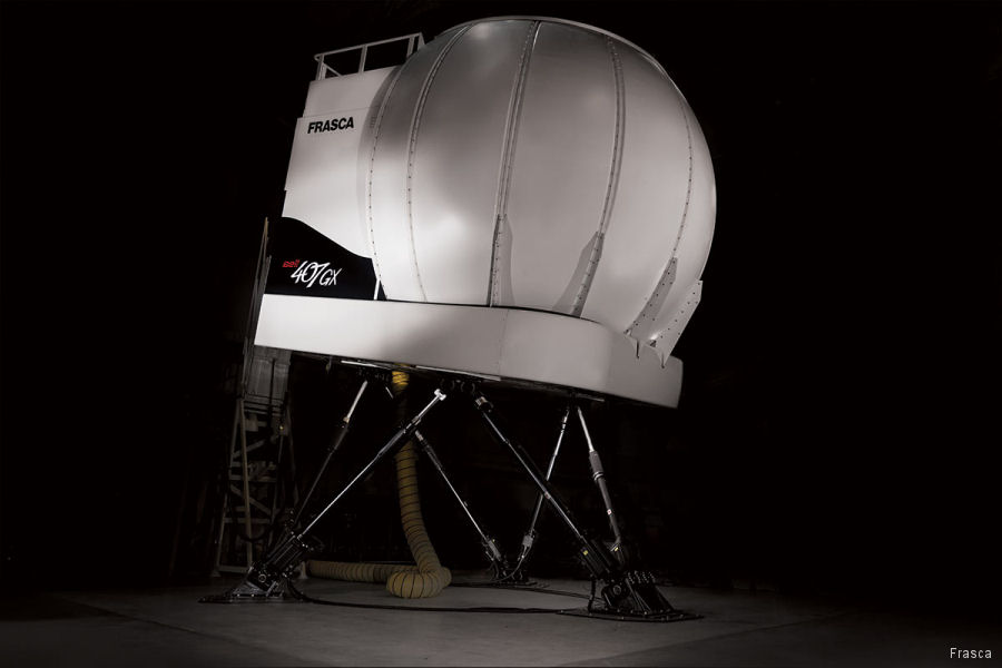 Frasca Bell 407 Simulator for the Helicopter Institute