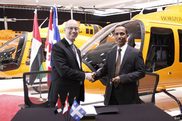 UAE Horizon Flight Academy First Bell 505