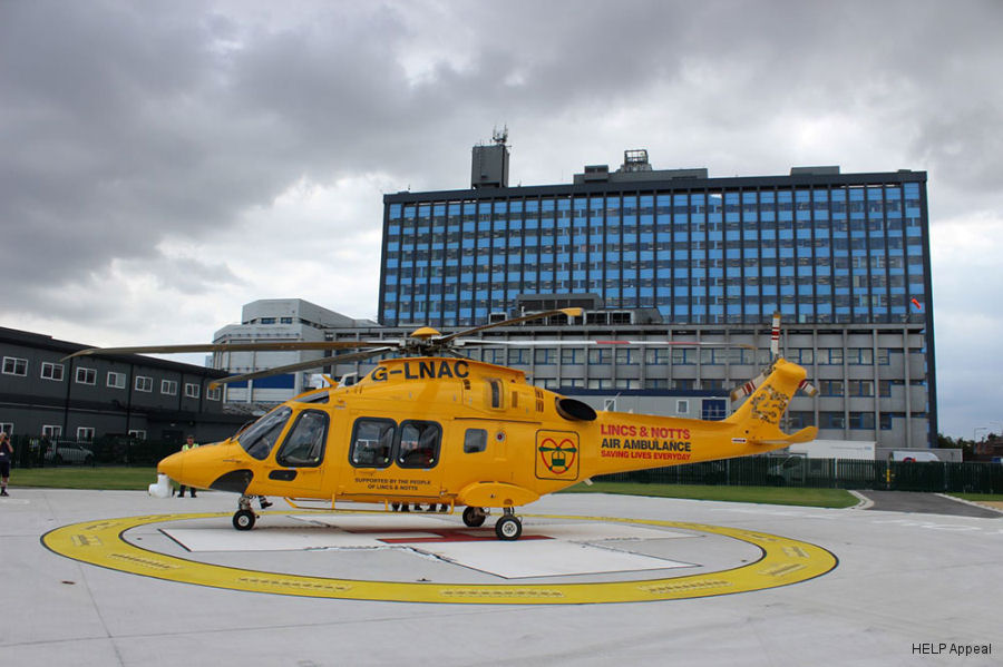 Hull Royal Infirmary Helipad First Landing