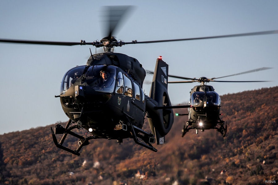 Hungary First Two H145M Delivery