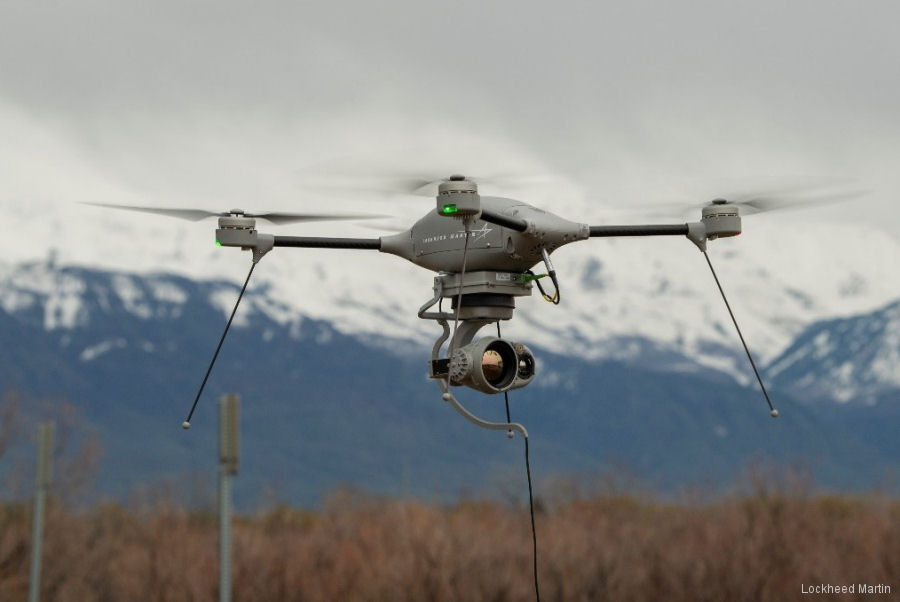 Small Eye in the Sky with Tethered Indago Drone