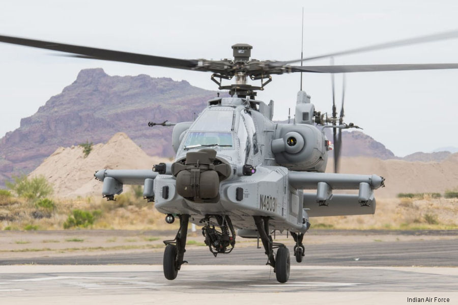 First Apache Delivered to Indian Air Force