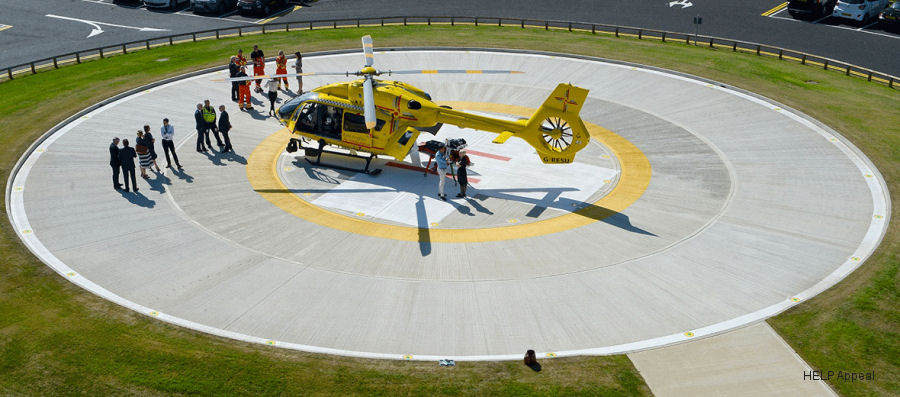 First Year for Ipswich Hospital Helipad