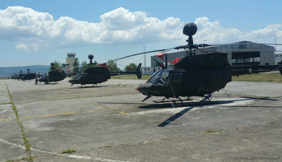 Retired Kiowa Warrior at the Hellenic Army