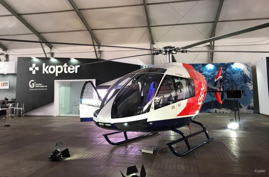 Kopter SH09 in Brazil for LABACE 2019