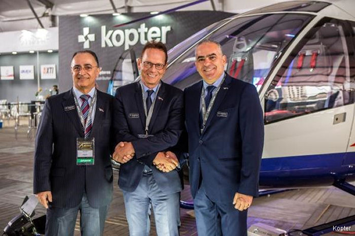 Kopter SH09 in Brazil for LABACE 2019
