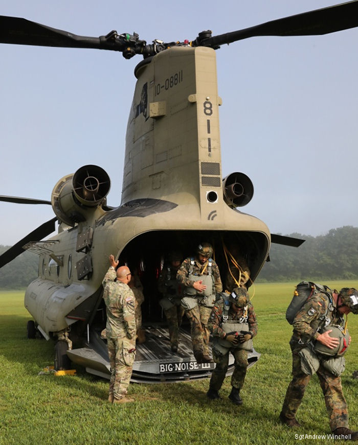 Paratroopers in Leapfest Competition
