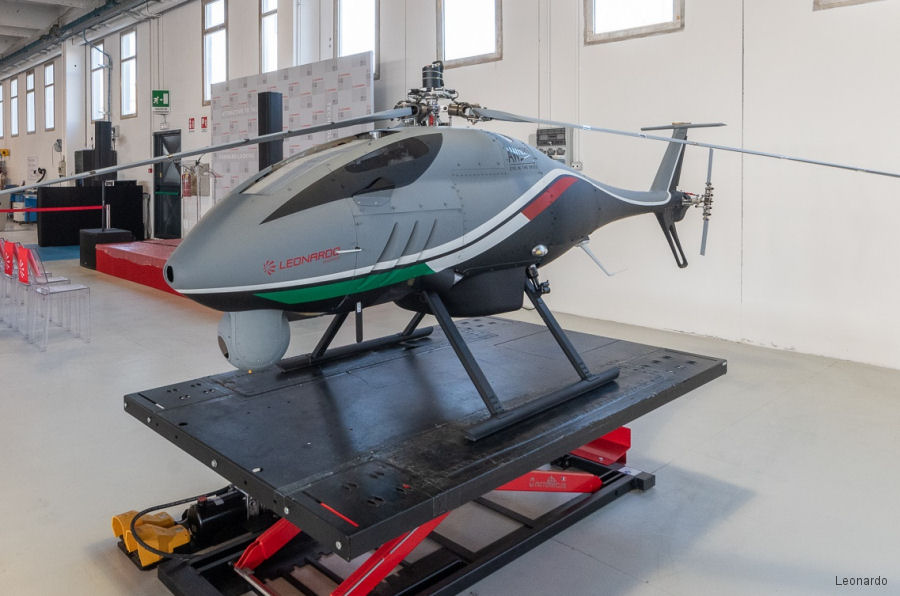 Leonardo New Facility in Pisa Unveils AWHERO Drone