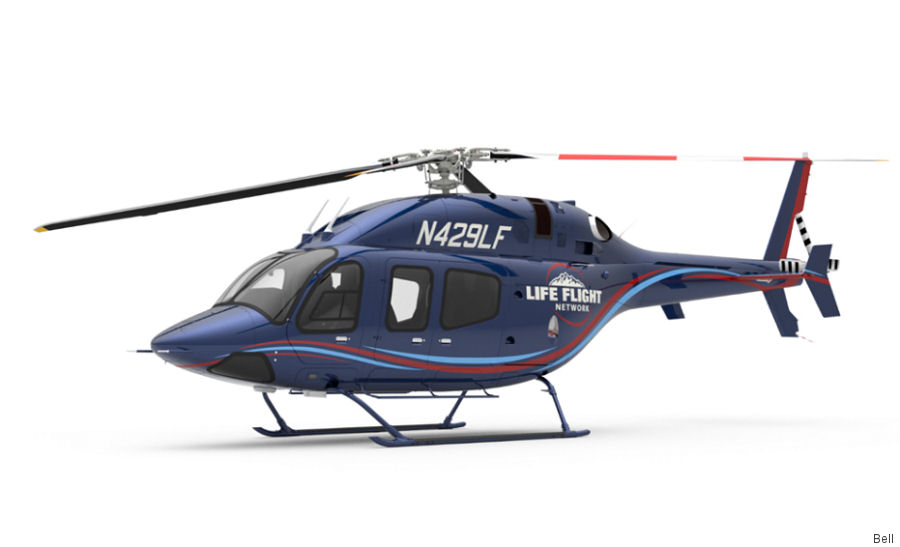 Life Flight Network Signs for Eight Bell 429/407GXi