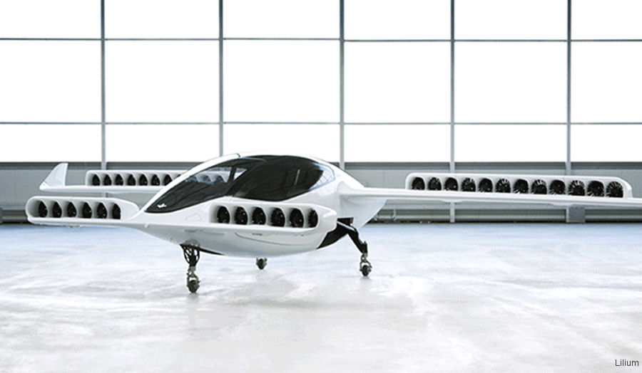 Lilium New Air Taxi First Flight