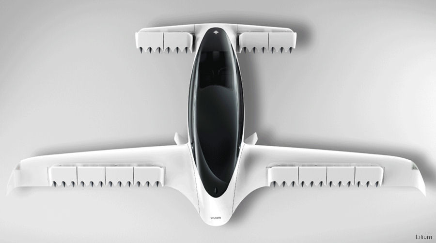 Lilium New Air Taxi First Flight