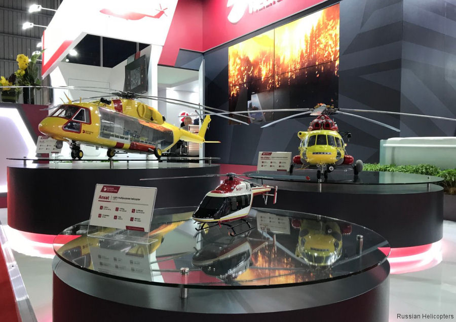 Russian Helicopters at Lima 2019