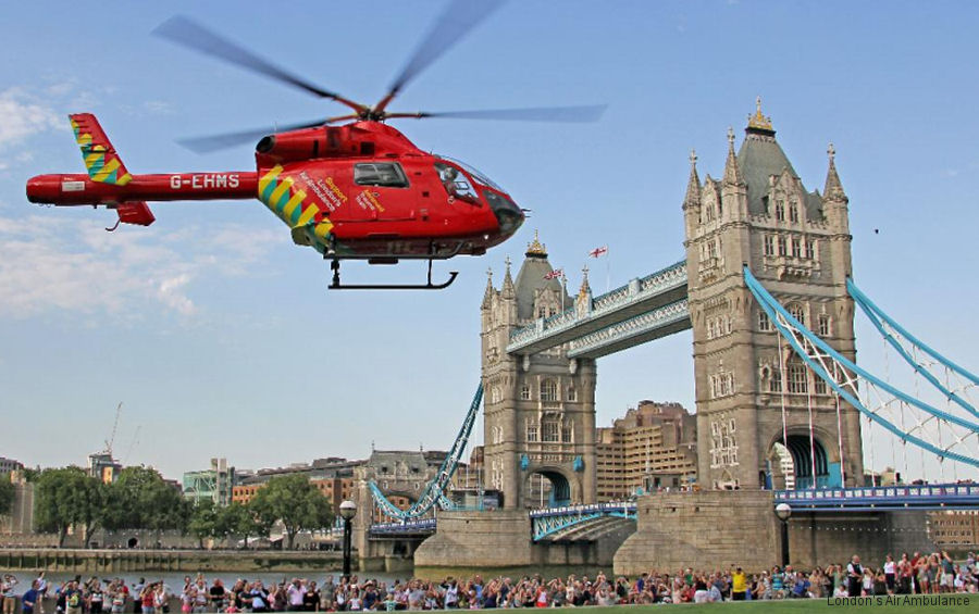 London’s Air Ambulance Treats 40,000th patient