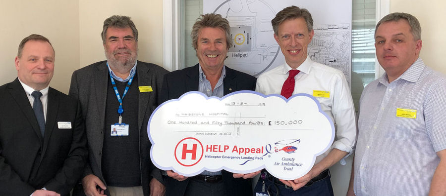 Maidstone Hospital New Helipad