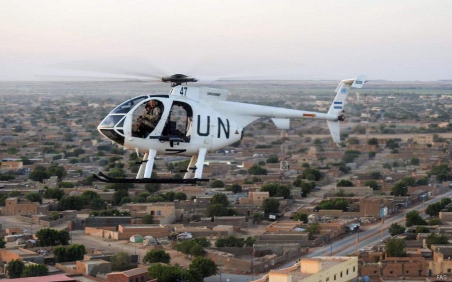 El Salvador MD500 Helicopter Crashed in Mali