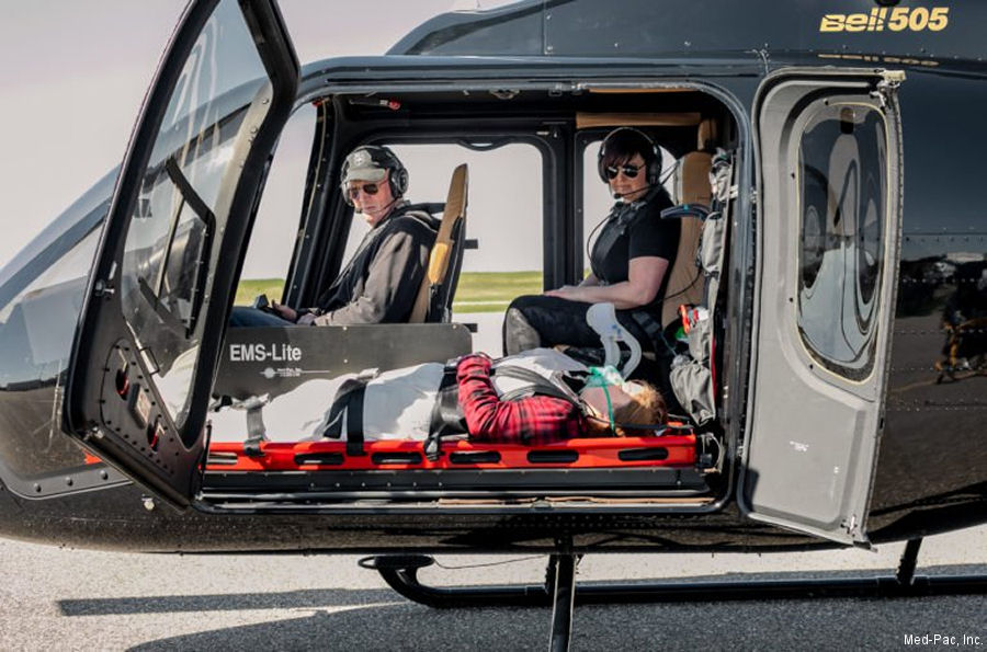 Med-Pac Stretcher for Bell 505 Air Ambulance