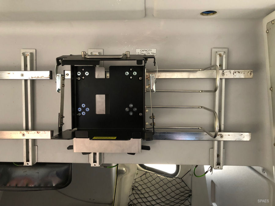 Medical Racks for EC135 by SPAES