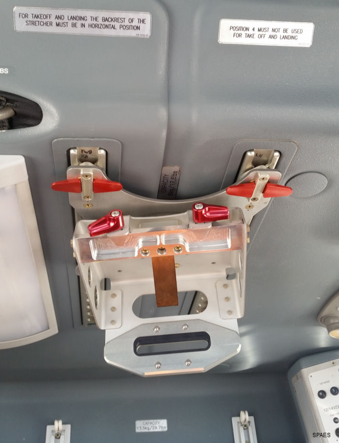 Medical Racks for EC135 by SPAES