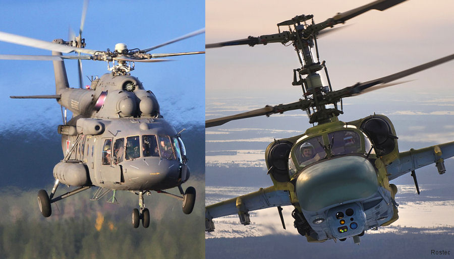 Mil and Kamov to Merge in National Helicopter Center