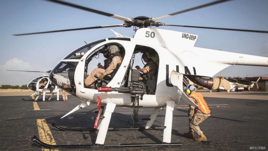 El Salvador Helicopters in Mali