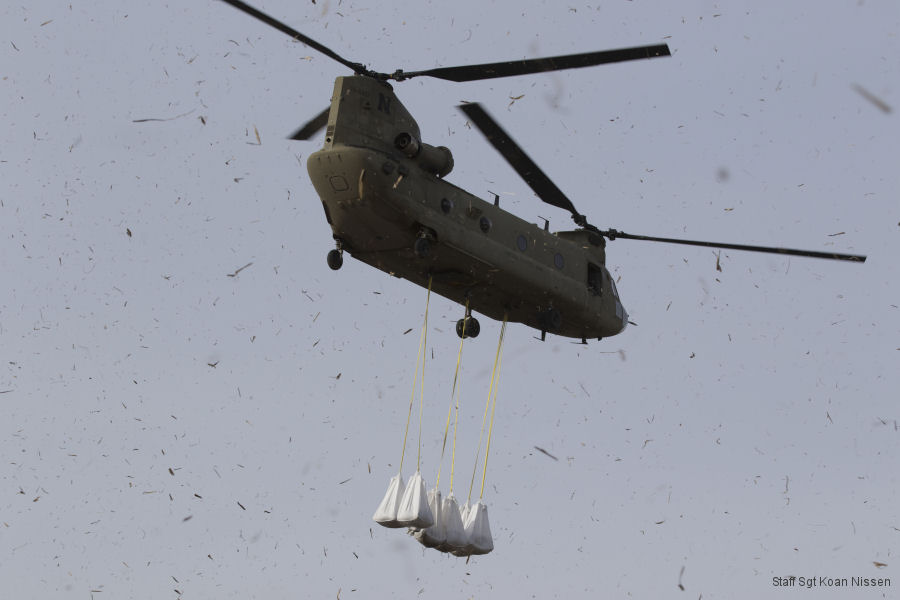 Chinook in Nebraska Flood Response 2019